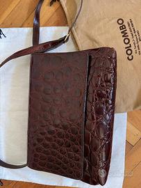Borsa coccodrillo Colombo (Milano, via Spiga)