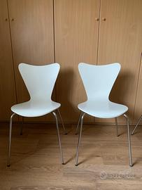 Sedie Serie 7 design scandinavo