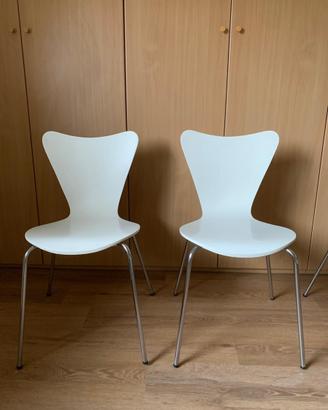 Sedie Serie 7 design scandinavo