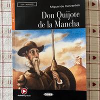 Don quijote de la Mancha libro con esercizi