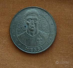 Medaglia celebrativa Messi Barcellona