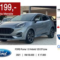 FORD Puma 1.0 EcoB. Hyb. 125 S&S ST-L. Des.