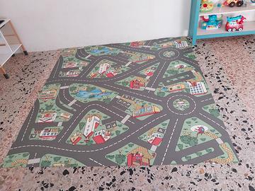 tappeto gioco città bambini
