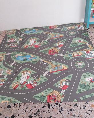 tappeto gioco città bambini
