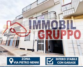 Intero stabile con garage zona pietro nenni
