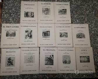 Libretti d'opera lirica Vintage