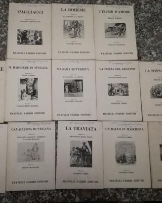 Libretti d'opera lirica Vintage