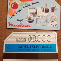 schede telefoniche Telecom 