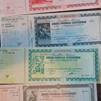 Postal vouchers da collezione