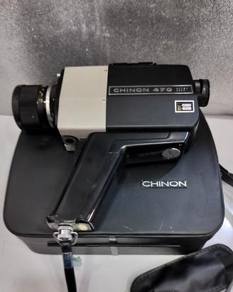 Cinepresa Chinon 470 con valigetta anni '70
