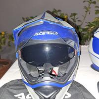 N. 2 caschi moto Acerbis