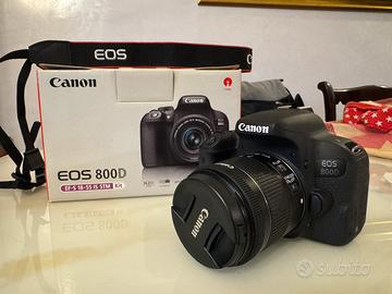 Canon eos 800d + Canon EF - S 18 - 55 is stm KIT