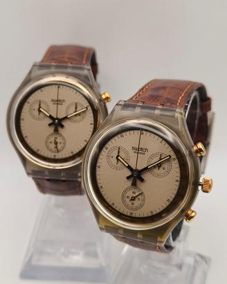 Swatch Chrono Goldfinger