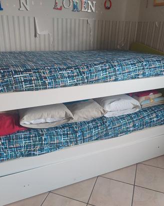 letto con materasso