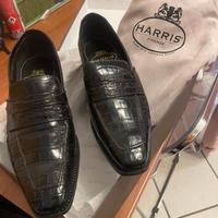 Scarpa uomo vero coccodrillo Harris