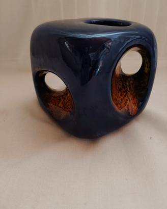 Vaso Cubo Bertoncello Roberto Rigon anni '70