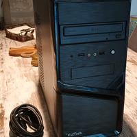 PC fisso 8gb ram 222gb disco celeron j1900