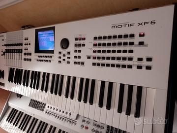 Yamaha Motif xf6 White 40 the Anniversary Bundle 
