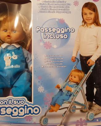 Cicciobello con passeggino 