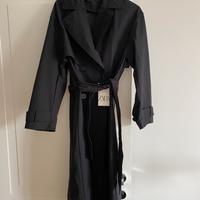 Trench nero zara da donna taglia xs