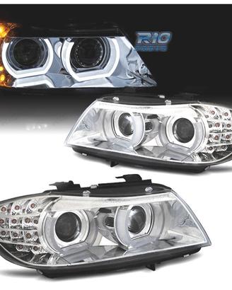 FARI XENON ANGEL EYES 3D BMW E90 E91 LCI 08-12 FON