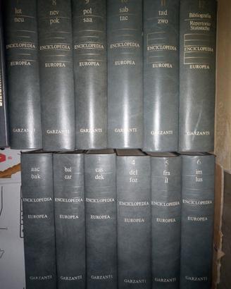 enciclopedia europea garzanti