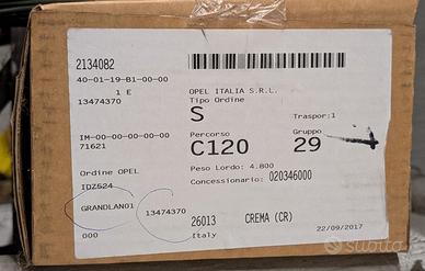 Barre portatutto Opel Grandland x 