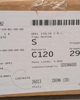 Barre portatutto Opel Grandland x 