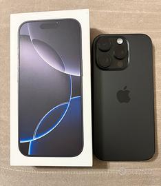 Iphone 16 Pro 256 Gb Nero