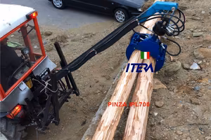 Pinza Legna 70cm per Mini escavatori
