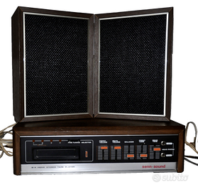 Q-8 HOME STEREO TAPE PLAYER - SENN - SOUND + ALTRO