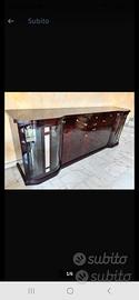 credenza buffet classica in legno lucido