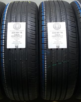 4 GOMME 225 60 18 DUNLOP A70968