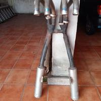 MARMITTA Doppio Scarico per Moto ANNI '80