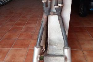 MARMITTA Doppio Scarico per Moto ANNI '80