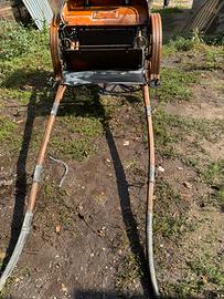 Carrozza baracchina per cavalli antica