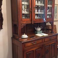 Vetrina Ligure del 900 inmassello di ciliegio