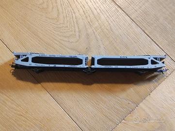 Carro Bisarca Lima FS S.I.T.F.A. Scala H0 Vintage