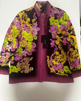 Camicia Versace floreale