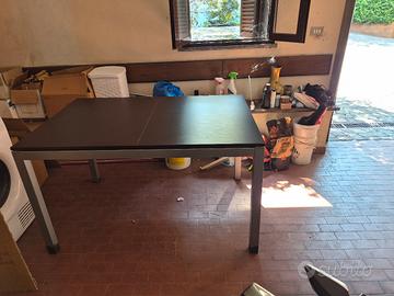 tavolo da pranzo allungabile moderno wenge'  e 