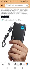 Power Bank INIU da 10.000mAh, nuova sigillata