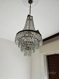 Lampadario  vintage anni 50