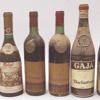 Bottiglie di vino vecchie per bellezza