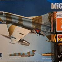 Kit modellismo MiG-21R + cockpit Eduard 1:48