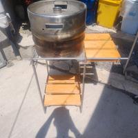 barbecue artigianale acciaio inox