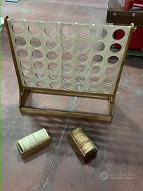 Forza 4 gigante gioco in legno bambini societa