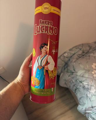Scatola latta vintage amaro lucano