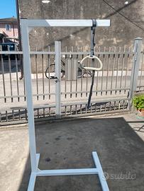 Alzamalati robusto + trapezio per disabili o ammal