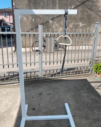 Alzamalati robusto + trapezio per disabili o ammal
