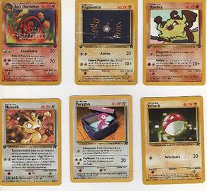 Carte Pokemon mazzo base espansione Team Rocket